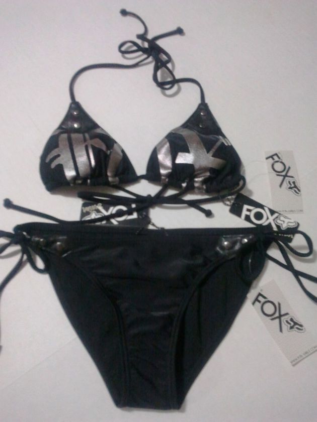 NEW WOMEN FOX RACING HELD UP SWIMWEAR SMALL  