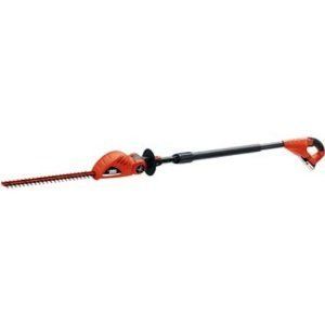   Decker LPHT120 22 Inch 20 Volt Lithium Ion Cordless Pole Hedge Trimmer