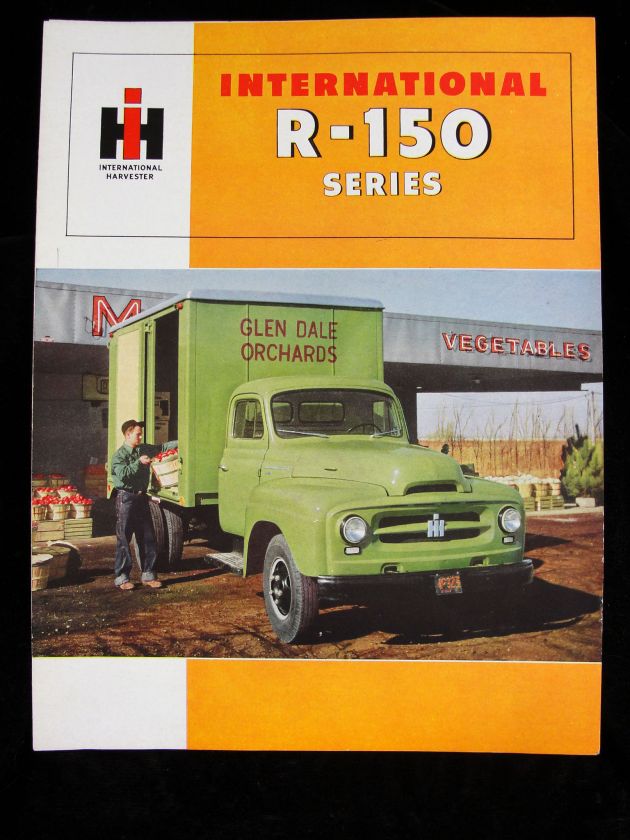 1953 International Trucks R 150 Series Brochure  