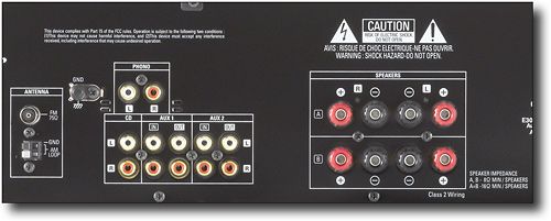 Insignia NS R2001 200W 2.0 Channel Stereo Receiver 600603128844  