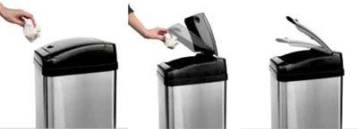   and advantages in compared with all sensor trash cans on the market