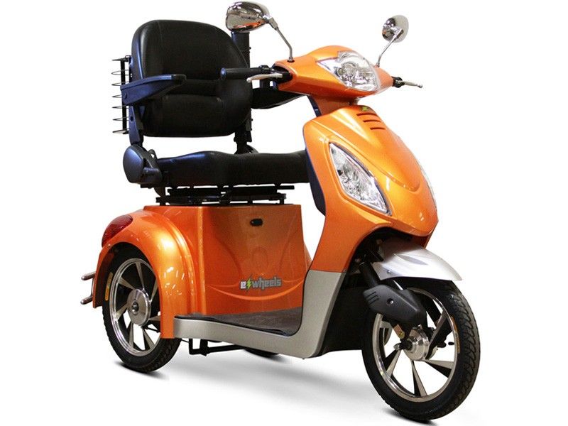 EW 36 Electric 3 Wheel Mobility Scooter Bicycle Orange  