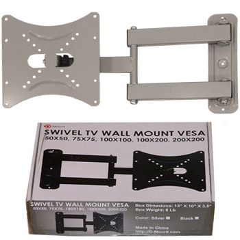 FLAT SCREEN LCD PLASMA TV ARTICULATING WALL MOUNT 14 37 610074977827 