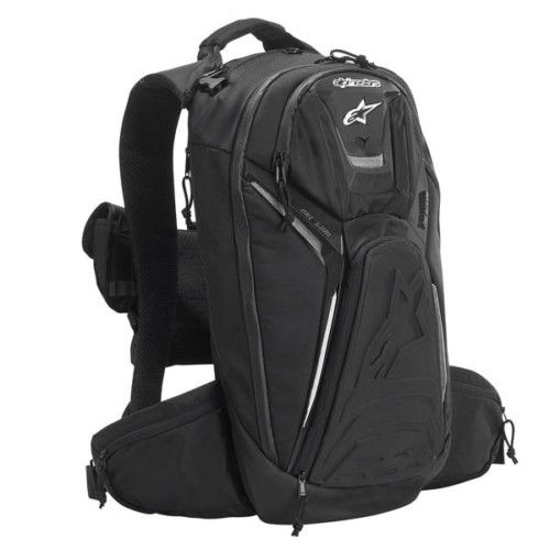 NEW ALPINESTARS TECH AERO BACK PACK BAG BLACK TANK TRIP  