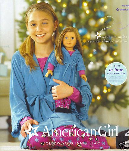 AMERICAN GIRL Catalog NOV 2009 Meet CHRISSA Kirsten NEW  