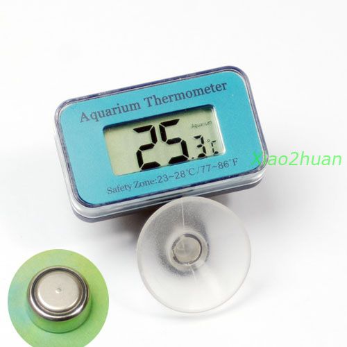 Digital Submersible Fish Tank Aquarium LCD Thermometer  