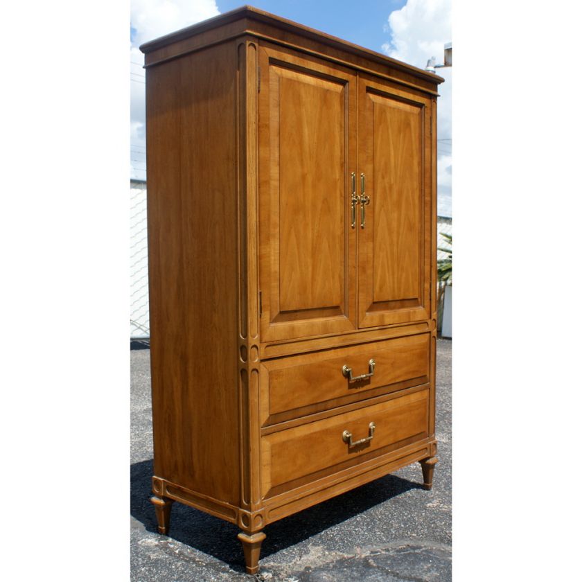 Vintage Wood Armoire by Century PRICE REDUCED  