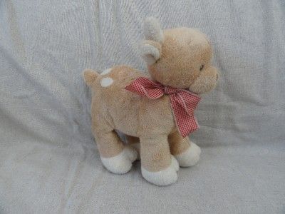 BABY GUND ABOO BABY DEER RATTLE PLUSH  