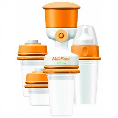 DexBaby Milk Bank Vacuum Bottles System 13397 754637005401  