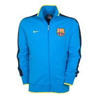 NIKE FC BARCELONA N98 CLASSIC TRACK UEFA CHAMPIONS LEAGUE JACKET 2011 