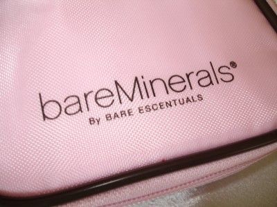 Bare Escentuals~PINK EXPANDABLE MAKEUP BAG~SMALL~SEALED  