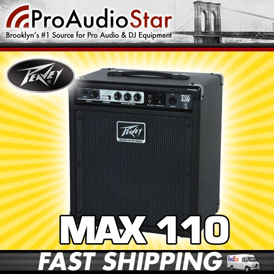 Peavey MAX110 MAX 110 Bass Combo Amplifier  