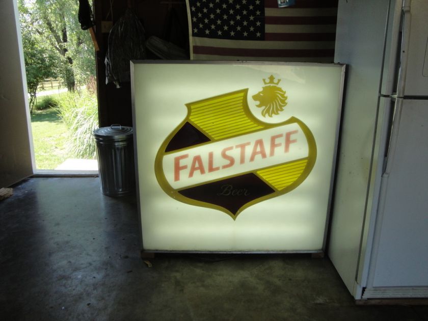 VINTAGE FALSTAFF BEER TAVERN SIGN  