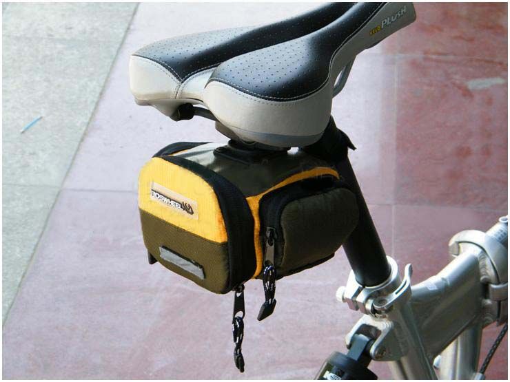   Release Cool Waterproof Bike Bicycle Cycling Rear Saddle Seat Bag A