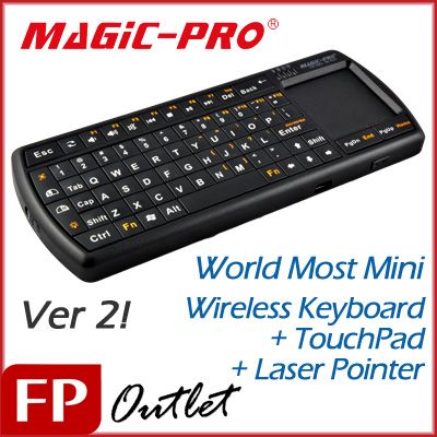 Magic Pro ProMini RF Touch 2 Wireless 2.4G USB Keyboard  