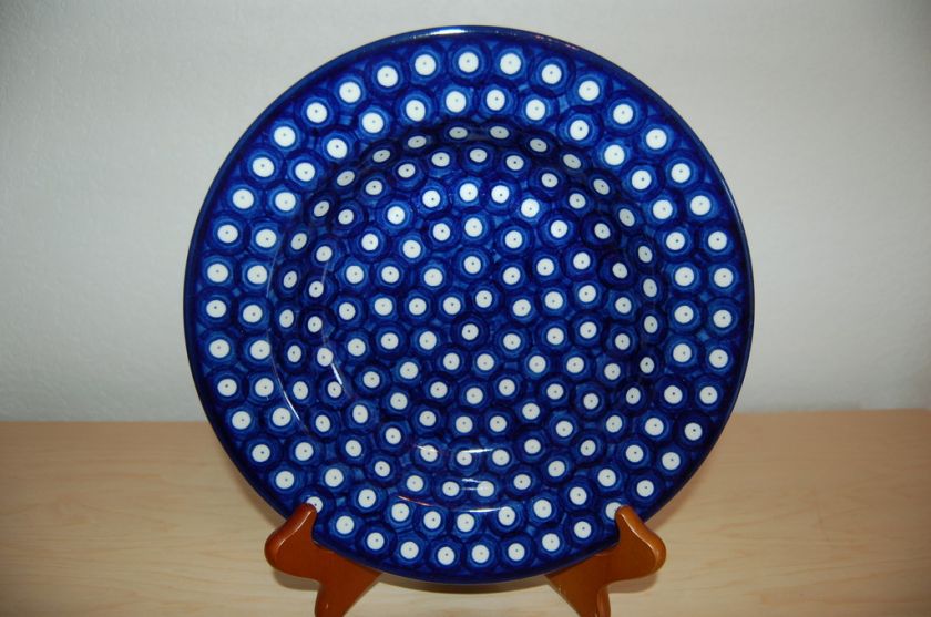 Polish Pottery Boleslawiec 9 1/2 pasta bowl  