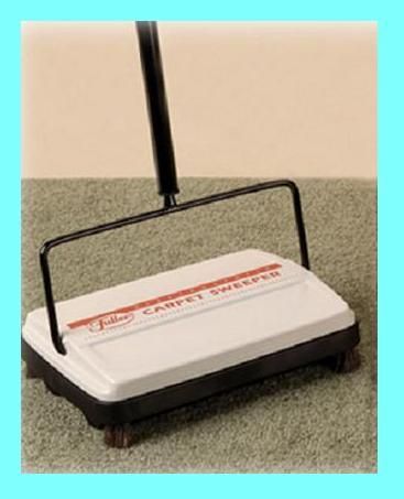 Fuller Brush Electrostatic Carpet Sweeper SALE  