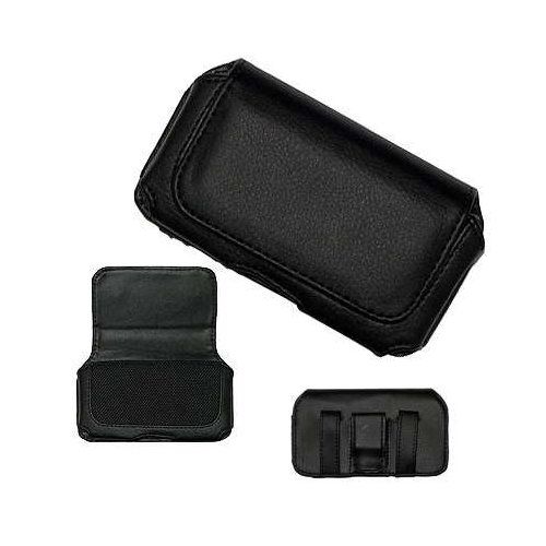 BLACK CELL PHONE BELT CLIP HOLSTER FOR LG LOTUS LX600  