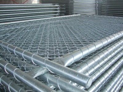 Temporary chain link fence galvanized 6.8H x 7.9L PRICE PER FEET 