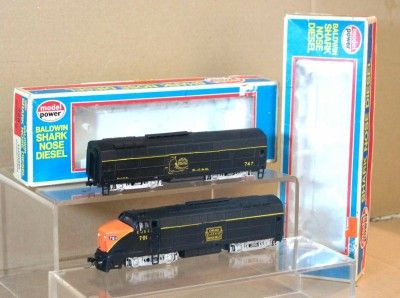 MODEL POWER CHICAGO BELT SHARK NOSE LOCO SET mp  