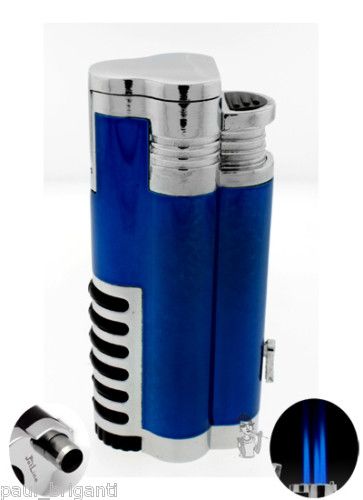 JetLine Vican Triple Torch Cigar Lighter Blue  