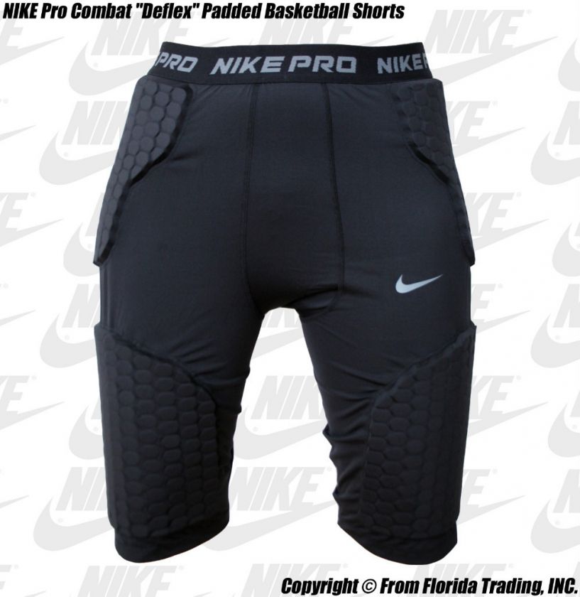 NIKE Pro Combat Deflex Basketball Padded Compression Shorts(XXXL 