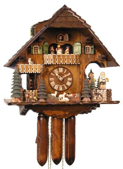 Cuckoo Clock Dancing Hummel figurines  NEW  