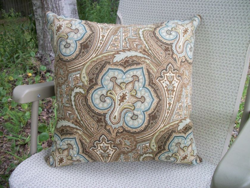 DECORATIVE THROW PILLOW CUSHION COVER 17 OUTDOOR  