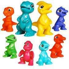 DINOSAUR FIGURES PARTY FAVORS VENDING WHOLESALE 100 PCS  