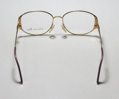   DIOR CD 2881 57 16 130 VISION GOLD/WINE EYEGLASSES/GLASSES/FRAMES