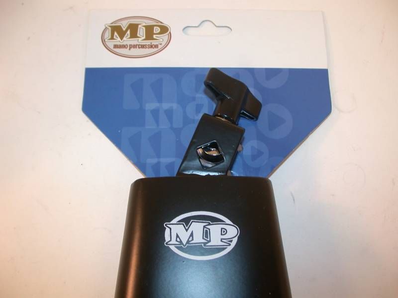 MANO Percussion 7 Black Cowbell & Clamp for Drum Set  