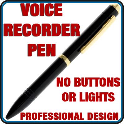 36 Hour Quality Voice Recorder Pen Audio Spy Recording  