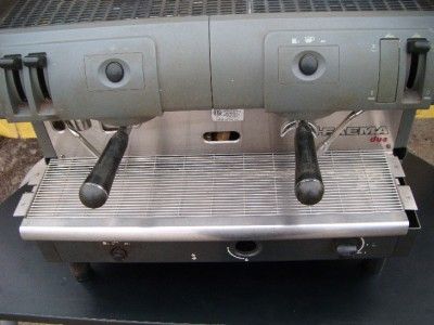   DUE D92/S 2 EXPRESSO ESPRESSO MACHINE 220 volts WORKS GREAT  