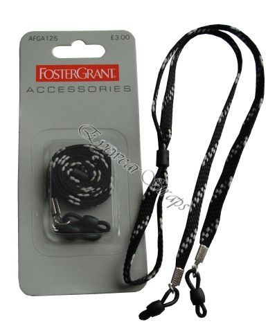 NEW Foster Grant Eyeglass Sunglass Strap Cord Retainer  