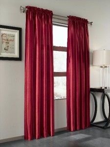 TREASURE 54x84 Curtain panel Gold color Faux Silk  