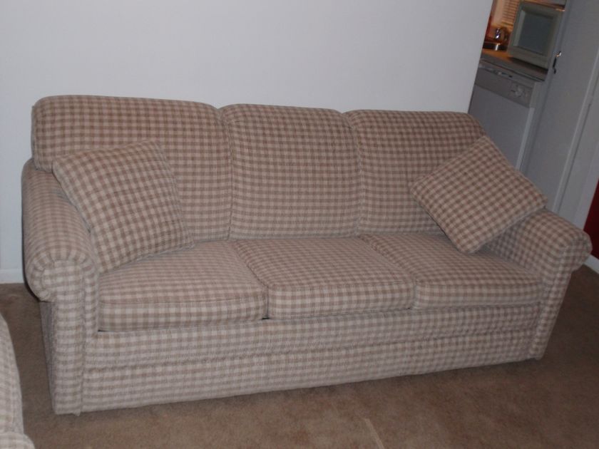 La Z Boy Sleeper Sofa and Rocking Love Seat  