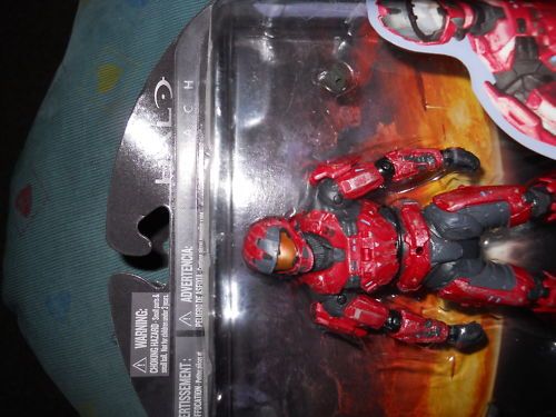 HALO REACH series 2 SPARTAN CQC (custom male)RED  