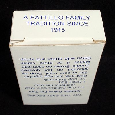 VINTAGE BOX PATTILLO’S MEAL MIX TALLASSEE ALABAMA AL  