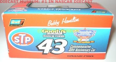 BOBBY HAMILTON #43 STP GOODYS PONTIAC REVELL DIECAST  