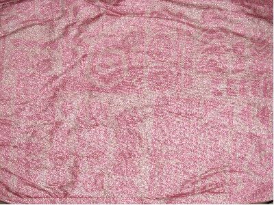 pink batik ironing board cover coated  