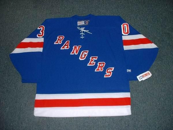 HENRIK LUNDQVIST New York Rangers Home Jersey XXL  