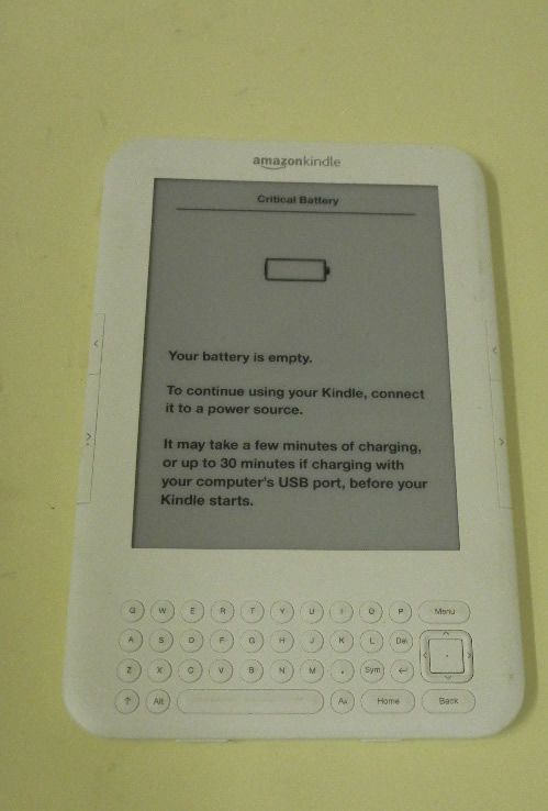  Kindle 2 Wireless 3G eBook eReader D00511 White  