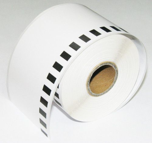 4PK Brother DK2205 2 3/7 x 100 Continuous Paper Labels  