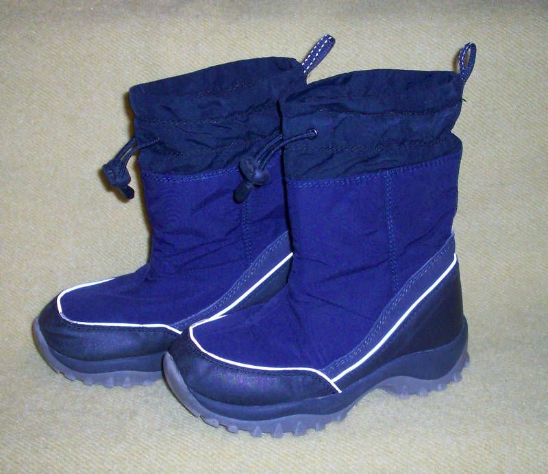 Lands End Kids Snow Boots sz 11 (7940)  