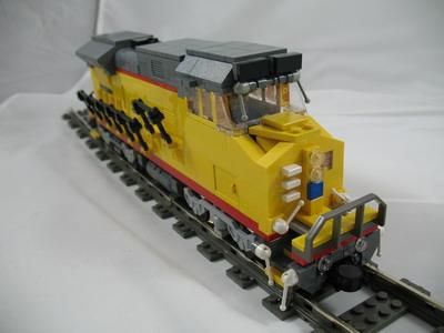 Lego Custom Train Union Pacific INSTRUCTIONS ONLY  