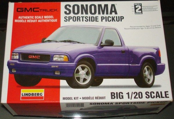 Lindberg 120 GMC Sonoma Sportside Pickup Truck #72589  