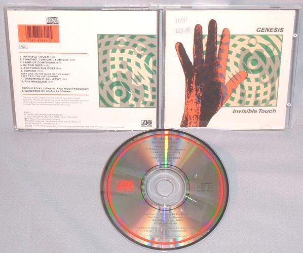 CD GENESIS Invisible Touch ORIGINAL PRESSING JAPAN MINT  