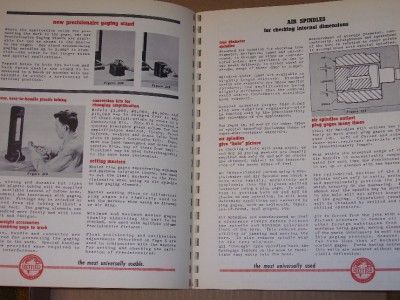 Vtg Sheffield Corp Catalog~Precisionaire Air Gage Tool  