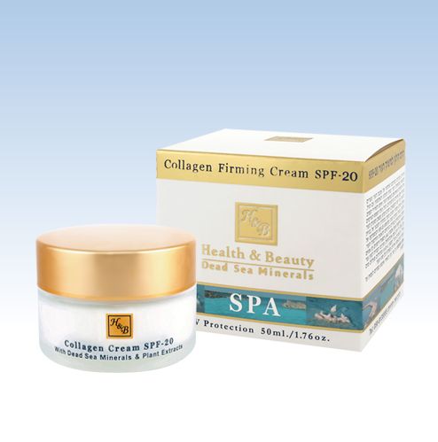 DEAD SEA Collagen firming cream SPF 20 ISRAEL MUD  