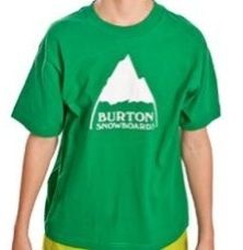  MENS T SHIRT GREEN MOUNTAIN LOGO TEE SNOWBOARD TSHIRT SIZE SMALL 